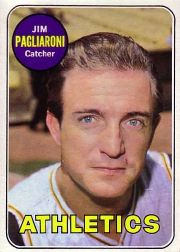 1969 Topps Baseball Cards      302     Jim Pagliaroni